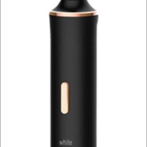 SONIC Clean Rechargeable Toothbrush with (4) replacement heads. BLACK! NIB - Picture 2 of 3